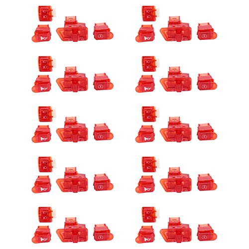 BLASHRD 40X Motorrad Hupen Schalter Taste Wenden Signal Blinker Schalter Taste Start Taste für AF27 AF28 AF34 Rot BLASHRD 40X Motorrad Hupen Schalter Taste Wenden Signal Blinker Schalter Taste Start Taste für AF27 AF28 AF34 Rot von BLASHRD