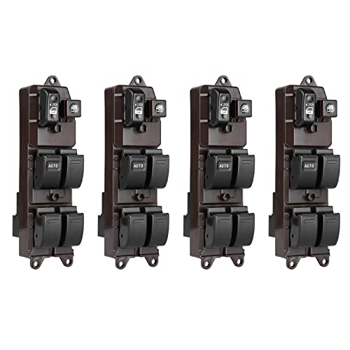 BLASHRD 4X 84820-12491 84820-AA050 Heber Haupt Schalter Fahrerseite für Sienna 2003-2010 von BLASHRD