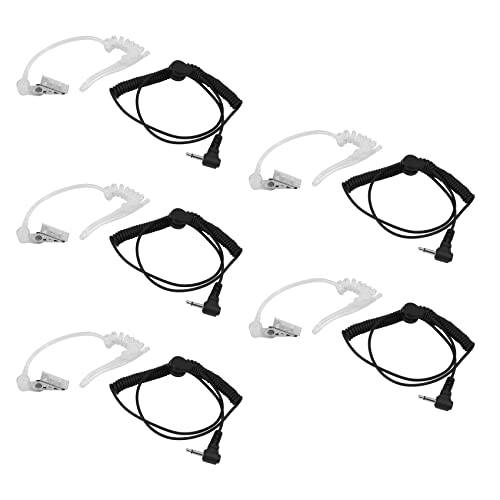 BLASHRD 5X 617-1N 3,5 mm Empfaenger/Nur Zuhoeren Surveillance Headset Ohrhoerer mit Klaren Akustischen Spule Ohrhoerer Audio-Kit BLASHRD 5X 617-1N 3,5 mm Empfaenger/Nur Zuhoeren Surveillance Headset Ohrhoerer mit Klaren Akustischen Spule Ohrhoerer Audio-Kit von BLASHRD