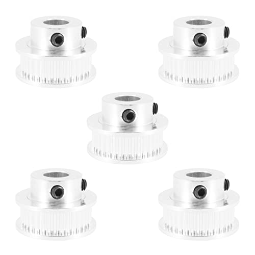 BLASHRD 5X Aluminium 36 Zaehne 8mm Bohrung Zahnriemenscheibe Flansch Synchronrad Fuer 3D-Drucker BLASHRD 5X Aluminium 36 Zaehne 8mm Bohrung Zahnriemenscheibe Flansch Synchronrad Fuer 3D-Drucker von BLASHRD