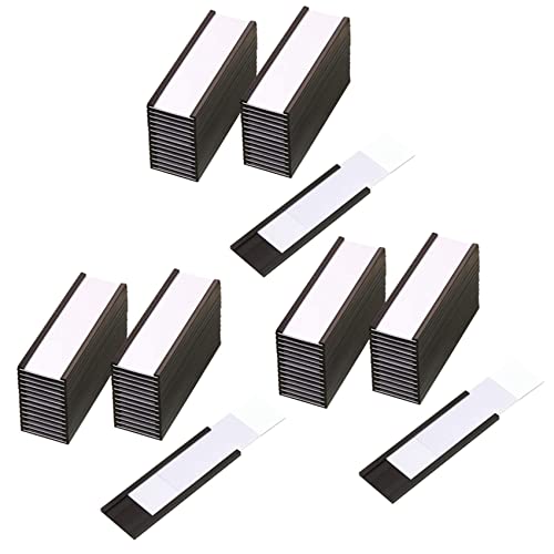 BLASHRD 90 Teilige Magnetische Etiketten Halter mit Magnetischen Daten Karten Haltern (1 x 3) von BLASHRD
