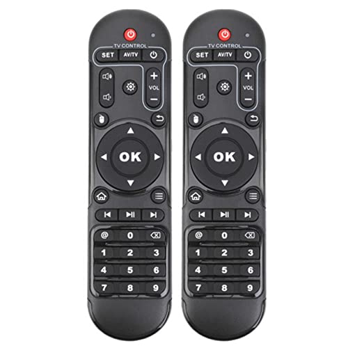 BLASHRD X96MAX-Fernbedienung für X92 X96Air Aidroid TV-Box Infrarot-Fernbedienung für Set-Top-Box 2 PCS BLASHRD X96MAX-Fernbedienung für X92 X96Air Aidroid TV-Box Infrarot-Fernbedienung für Set-Top-Box 2 PCS von BLASHRD