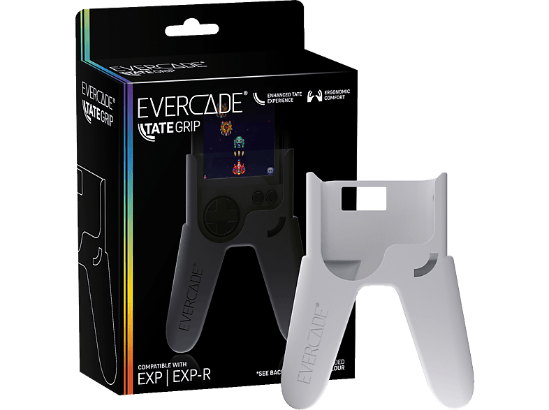 BLAZE Evercade TATE Grip - White (INT), Zubehör für Handheldkonsole , Weiß von BLAZE