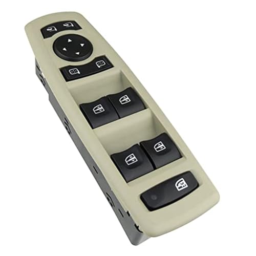 Fensterheber-Steuerschalter Für Fluence LZ 1,5 DCI 2008-2016 254000006R Elektrische Steuerung Power Master Fensterheber Schalter Taste Fensterheber Taste Schalter(Beige) von BLBNEZBZTY