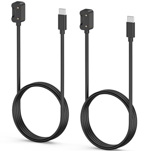 BLIKEJIN 2er-Pack Ladekabel für Galaxy Fit3 Watch Ersatzladegerät (Typ C) von BLIKEJIN