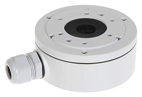 DS-1280ZJ-XS CBXS Rohrbasis Aluminium Sicherheitskamera Zubehör Anschlussdose für HIK Vision DS-2CD2042WD-I, 2CD20xx Serie Bullet and Select Turret Netzwerkkamera, weiß, 1 Stück von BLKKAP