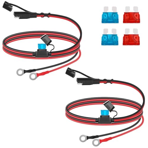 BLKing SAE-Kabelbaum-Zubehör-Kabel-Adapter mit SAE-Schnelltrennung – einfach, schnell, bequem für Motorräder, Autos, Geländefahrzeuge und mehr BLKing SAE-Kabelbaum-Zubehör-Kabel-Adapter mit SAE-Schnelltrennung – einfach, schnell, bequem für Motorräder, Autos, Geländefahrzeuge und mehr von BLKing