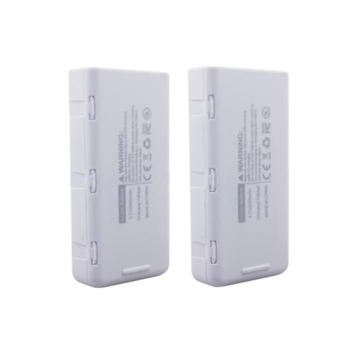 2PCS 3.7V 2000mAh Lipo Akku für S116 Luftquadcopter faltende Fernbedienung Drohne Batterie （weiß） von BLLRC