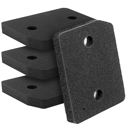 4 Stück Trockner Filter für Miele T1 9164761 Wärmepumpentrockner, Fusselfilter Schaumstoff Sponge für Miele Kondenstrockner und Wärmepumpentrockner von BLLREMIPSUR
