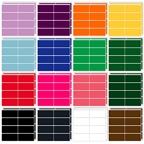 BLMHTWO 256 StüCk Klebepunkte Bunt, Klebe Etiketten Beschreibbar 16 Farben Markierungspunkte Buntpapier Selbstklebend für Haftnotizen Marker Sammelalben Diy-Handwerk BLMHTWO 256 StüCk Klebepunkte Bunt, Klebe Etiketten Beschreibbar 16 Farben Markierungspunkte Buntpapier Selbstklebend für Haftnotizen Marker Sammelalben Diy-Handwerk von BLMHTWO