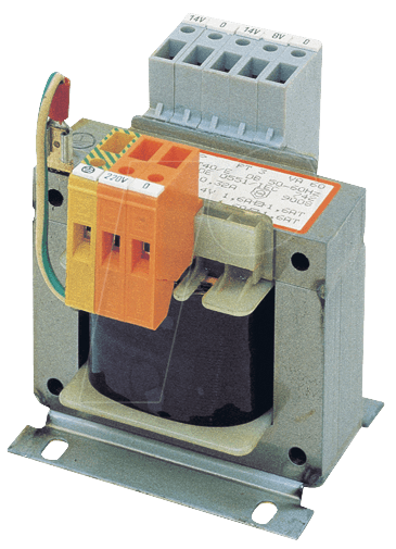 BLOCK PT 1 - Sicherheits-Trafo, 0-12V-24V, 2A und 0-6V, 2A von BLOCK TRANSFORMATOREN