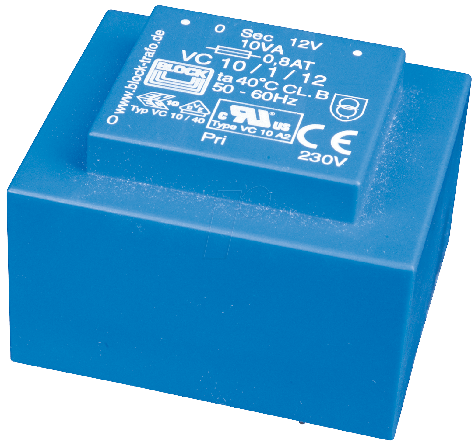 EI 48/16,8 118 - Printtrafo, 10 VA, 18 V, 555 mA, RM 27,5 mm von BLOCK TRANSFORMATOREN