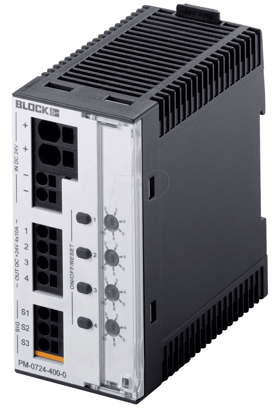 PM 0724 400 - Elektronischer Schutzschalter, 40 A von BLOCK TRANSFORMATOREN