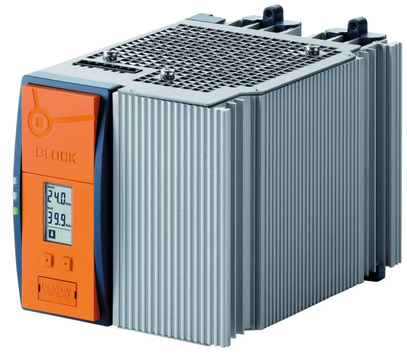 PVSB 24 40 - Schaltnetzteil, Hutschiene, 960 W, 24 V, 40 A von BLOCK TRANSFORMATOREN