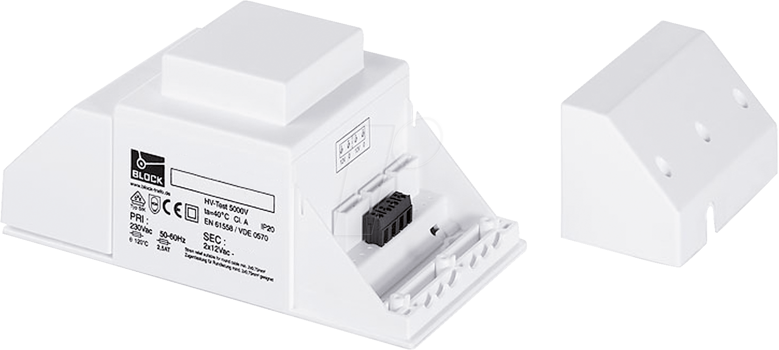 SIM 100 - Sicherheitstransformator SIM 100 VA, 2x12V von BLOCK TRANSFORMATOREN