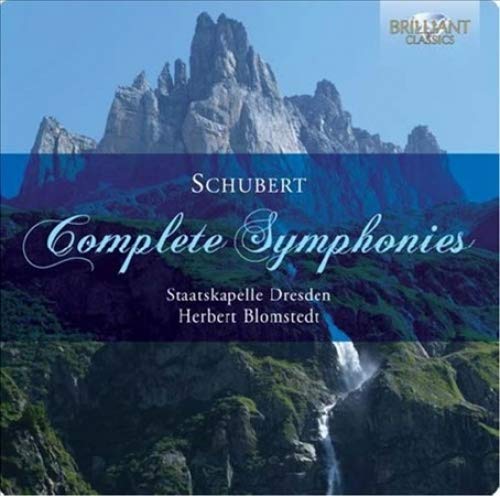SCHUBERT / STAATSKAPELLE DRESDEN / BLOMSTEDT - COMPLETE SYMPHONIES (4 CD) von BRILLIANT CLASSICS