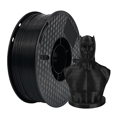 BLOSSOMLIFE 3D-Druck-Filament, PA-CF Nylon mit Kohlenstofffaser, Schwarz, 1.75 mm, 1.3 kg, 1300 Gramm von BLOSSOMLIFE