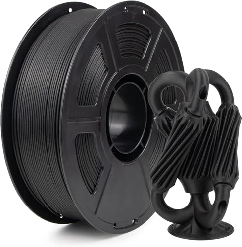 PA-CF Nylon-Filament, 1 kg, verbessertes Nylon-Filament, 1,75 mm gefüllt, 20 % Kohlefaser, verstärktes 3D-Drucker-Filament von BLOSSOMLIFE