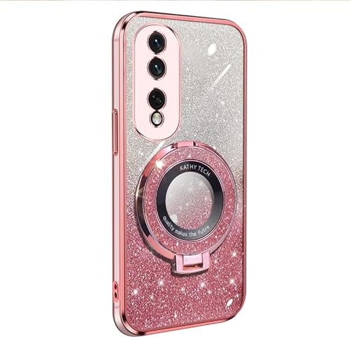 BLOTECH Glitter Cover for Honor 80 Pro Hülle Weiche TPU Abdeckung,Glitzer Papier 3 in 1 Hybrid Hülle mit 360°drehbar Kickstand Finger Griff Halter Hülle für Honor 80 Pro - Roségold BLOTECH Glitter Cover for Honor 80 Pro Hülle Weiche TPU Abdeckung,Glitzer Papier 3 in 1 Hybrid Hülle mit 360°drehbar Kickstand Finger Griff Halter Hülle für Honor 80 Pro - Roségold von BLOTECH