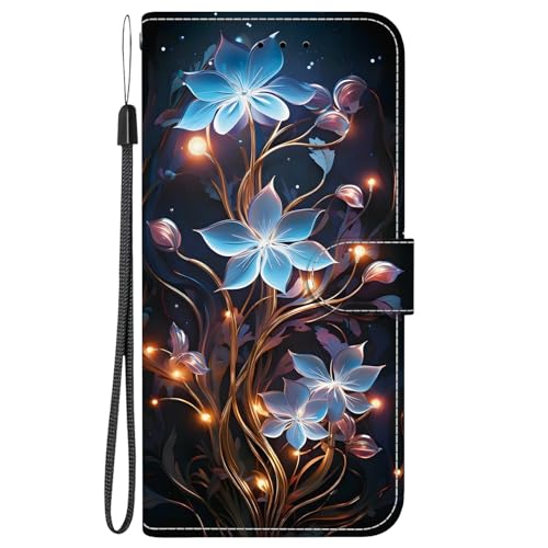 BLOTECH Handyhülle für Infinix Smart 6 Plus PU Leder Etui Flip Cover Handytasche Wallet Tasche Pocket Schale Farbe Magnetverschluss PU Ledertasche Schutzhülle Skin Bookstyle Shell,Kleine Blumenlampe BLOTECH Handyhülle für Infinix Smart 6 Plus PU Leder Etui Flip Cover Handytasche Wallet Tasche Pocket Schale Farbe Magnetverschluss PU Ledertasche Schutzhülle Skin Bookstyle Shell,Kleine Blumenlampe von BLOTECH