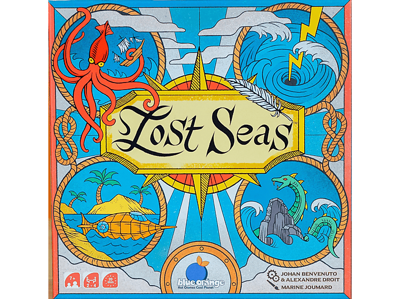 BLUE ORANGE Lost Seas Gesellschaftsspiel Mehrfarbig BLUE ORANGE Lost Seas Gesellschaftsspiel Mehrfarbig von BLUE ORANGE