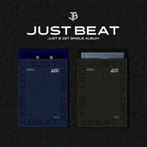 JUST B JUST BEAT 1st Single Album ( BLUE / BLACK ) RANDOM Ver. 1ea CD+84p Photo Book+1ea Holder+1ea Photo Card+1ea Post Card Set(1set 6ea)+1ea Sticker von BLUEDOT Ent.