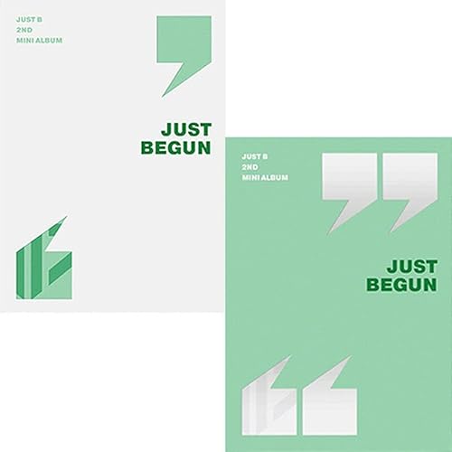 JUST B JUST BEGUN 2nd Mini Album ( WHITE / GREEN - RANDOM Ver. ) ( Incl. CD+Photo Book+Post Card+Mirror Card+2 Photo Card ) SEALED von BLUEDOT Ent.