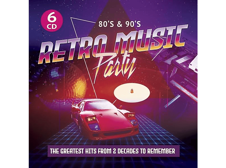 VARIOUS - 80s And 90s Retro Music Party (CD) von BLUELINE
