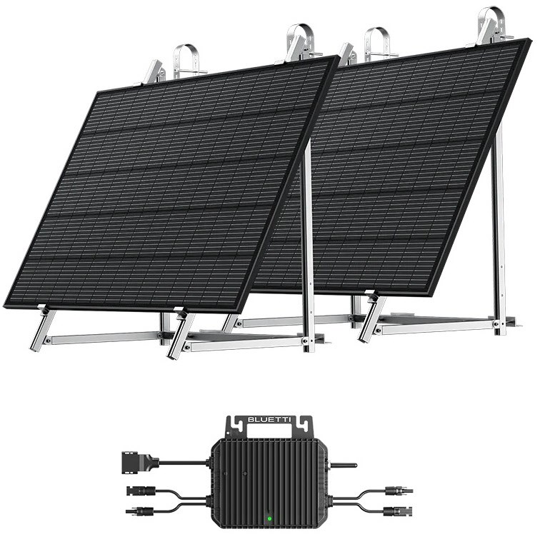 PV410 Set (820W) Balkonkraftwerk inkl. Wechselrichter + Halterung von BLUETTI