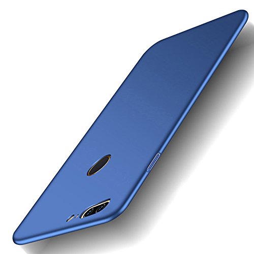 BLUGUL Kompatibel mit OnePlus 5T Hülle, Ultra-Dünn, Premium-Mattlackierung, Harter Schutzhülle, Leichter Case Cover für OnePlus 5T, Blau von BLUGUL