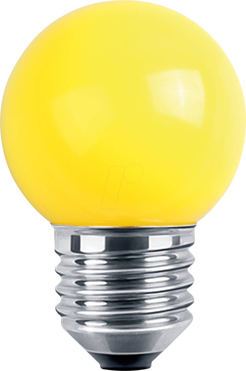 BLULAXA 48248 - LED Deko Lampe G45 E27 1W gelb IP44 von BLULAXA