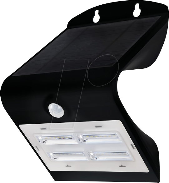 BLULAXA 48636 - LED-Solarleuchte, Strahler, mit Bewegungsmelder, 3,2 W, schwarz, von BLULAXA