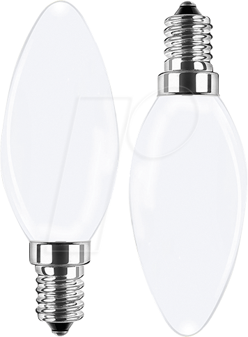 BLULAXA 49061 - LED Filament Lampe C35 E14 4,5W 470 lm WW opal Doppelpack BLULAXA 49061 - LED Filament Lampe C35 E14 4,5W 470 lm WW opal Doppelpack von BLULAXA