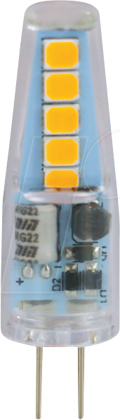 BLULAXA 49682 - LED Stiftsockellampe G4, 1W, 100 lm, warmweiß von BLULAXA