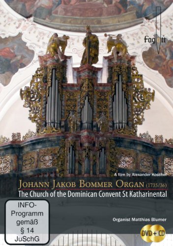 Johann Jakob Bommer-Orgel (1735/36) - Die Kirche des Dominikanerinnen-Klosters St. Katharinental, Schweiz von BLUMER,MATTHIAS