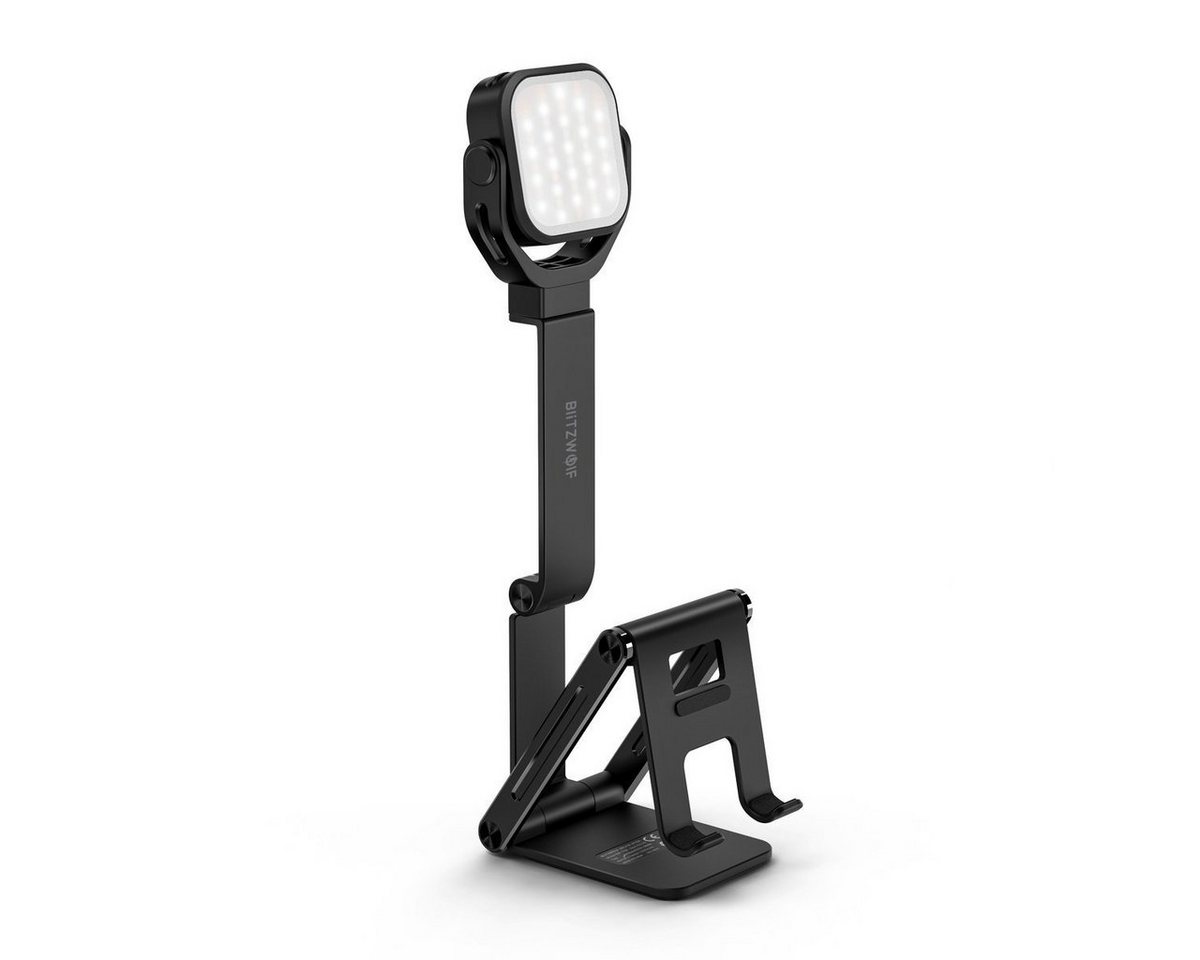 BLiTZWOLF BW-TS6 Desktop Flash LED Handyhalterung 2000K-5000K Smartphone-Halterung von BLiTZWOLF