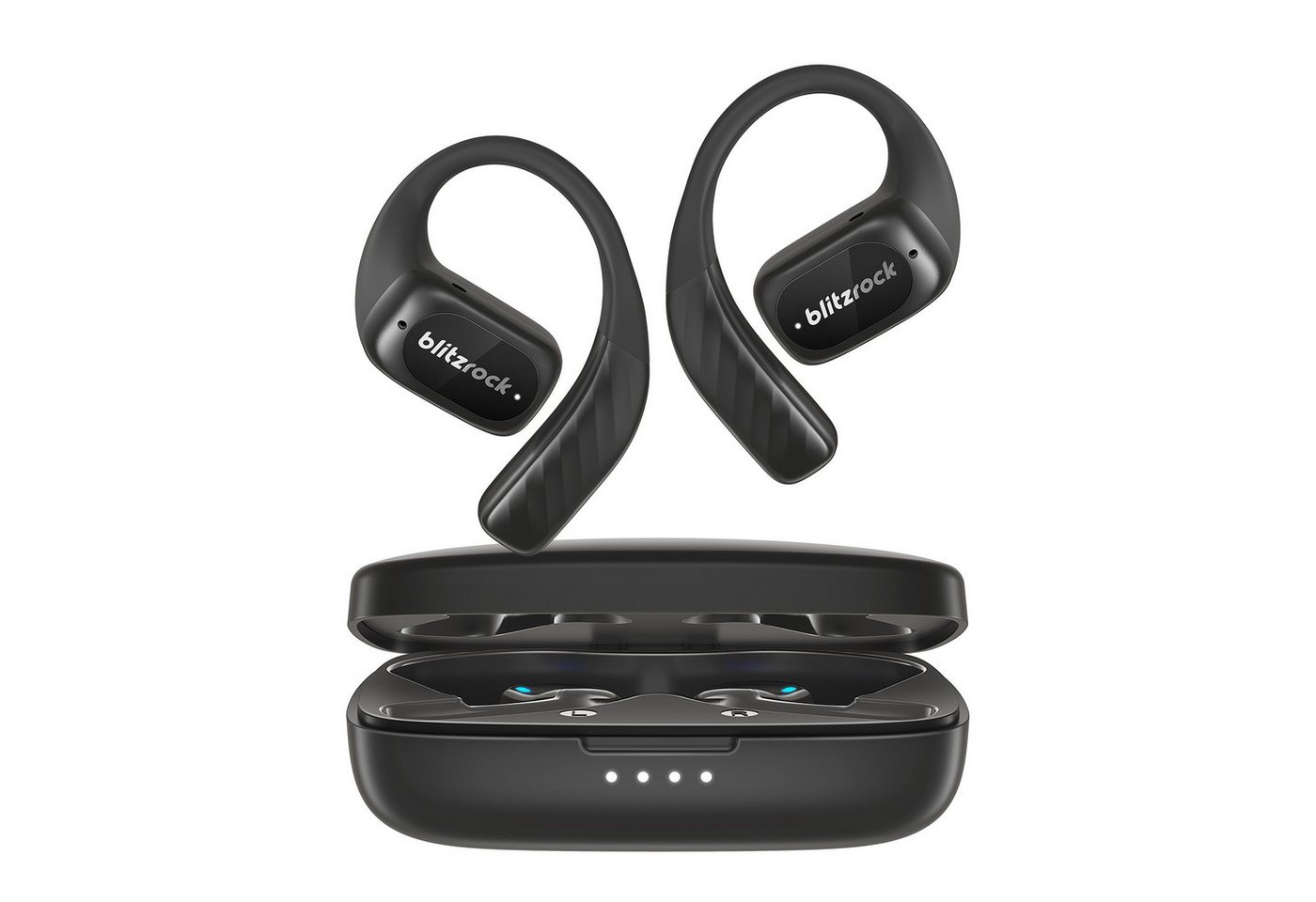 BLiTZWOLF Bluetooth 5,4 Sportkopfhörer, 28 Std Immersive Bass In-Ear-Kopfhörer (IPX5 Wasserdicht Kabellose Kopfhörer) von BLiTZWOLF