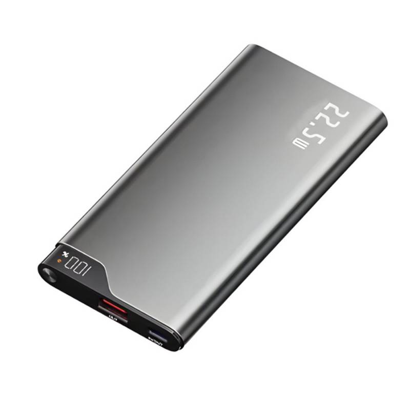 BLiTZWOLF KL-YD70 Powerbank 10000 mAh, Schnelllade, mit LED-Display, Unterstützung für PD3.0, QC3.0, SCP von BLiTZWOLF