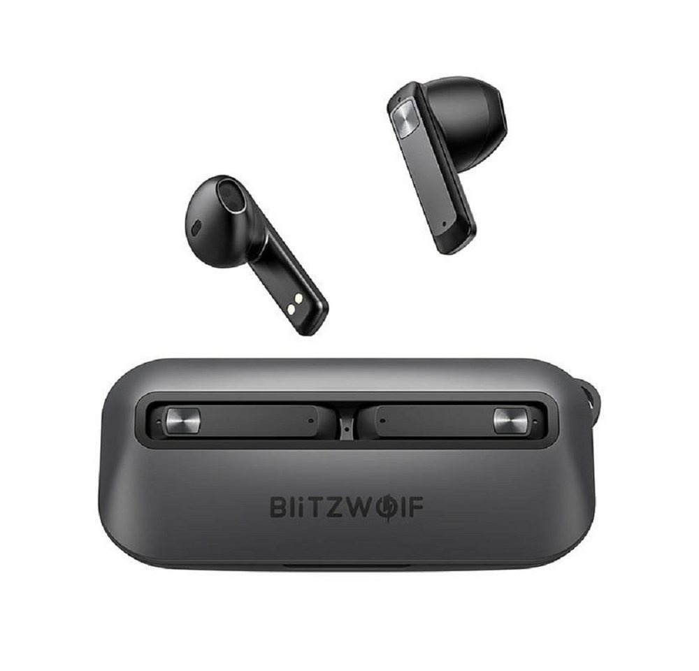 BLiTZWOLF TWS BW-FPE1 Hi-Fi Bluetooth V5.0 IPX4 In-Ear Kopfhörer Schwarz wireless In-Ear-Kopfhörer von BLiTZWOLF