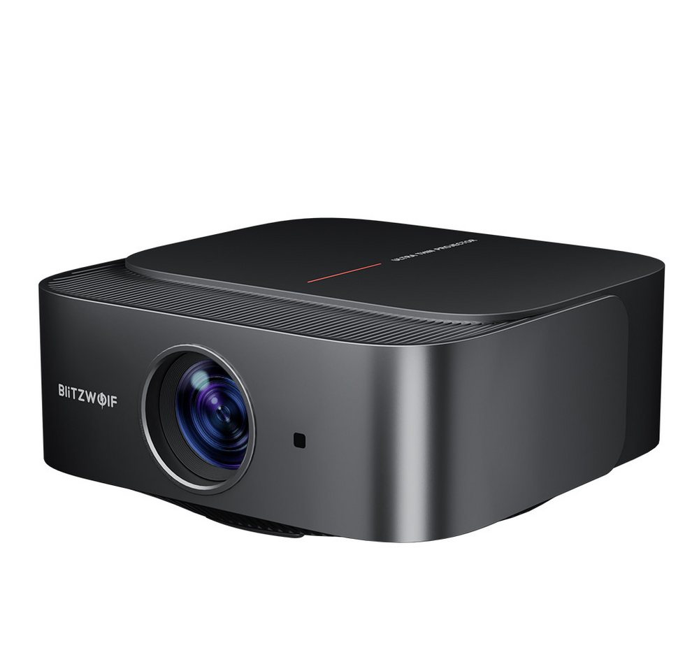 BLiTZWOLF V10 LCD-Beamer (7000 lm, 1500:1, 1920x1080 px, Full HD Projector Bluetooth Elektronischem Fokus Keystone-Korrektur) von BLiTZWOLF