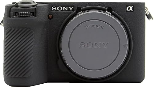 BMAOLLONGB A6700 Kameratasche, dünn, leicht, Silikon, Gummi-Schutzhülle für Sony-Alpha-A6700, Schwarz von BMAOLLONGB