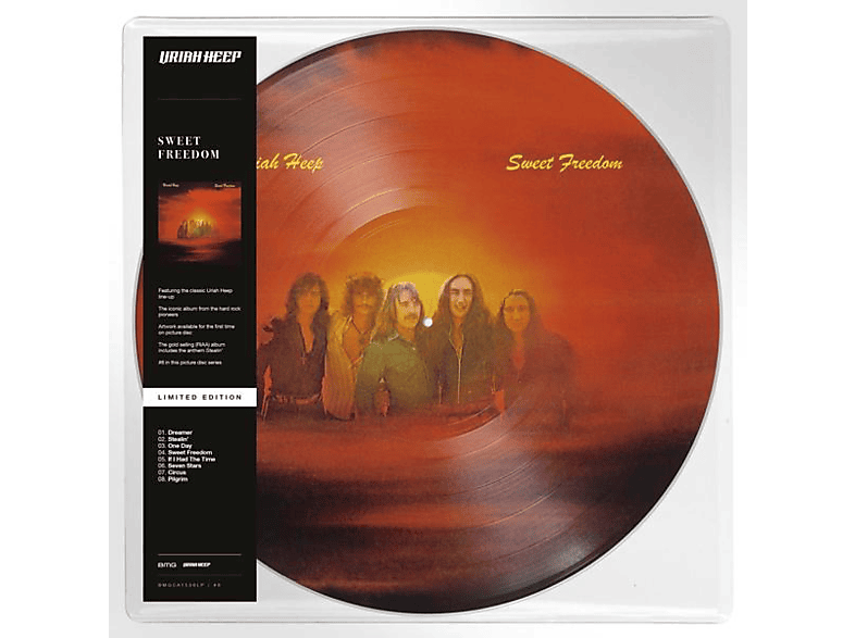 Uriah Heep - Sweet Freedom (Picture Vinyl) (Vinyl) von BMG/SANCTU