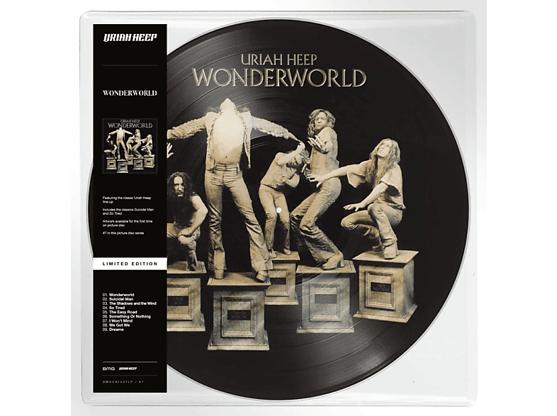 Uriah Heep - Wonderworld (Picture Disc) (Vinyl) von BMG/SANCTU