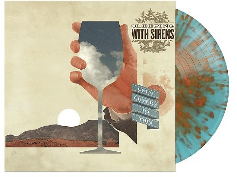 Sleeping With Sirens - Let's Cheers To This (Blue with Orange Spatter LP) (LP (analog)) von BMG RIGHTS MGMT GMBH