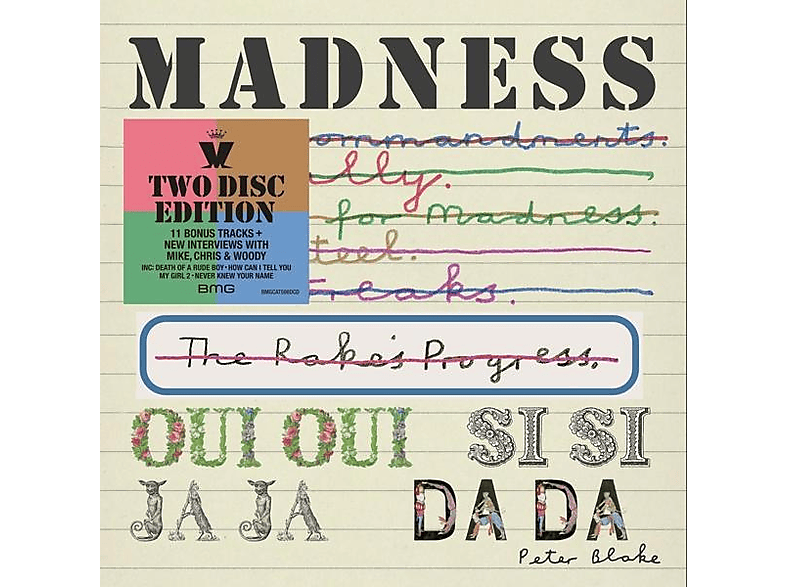 Madness - Oui Oui,Si Si,Ja Ja,Da Da(2CD Special Edition) (CD) von BMG RIGHTS