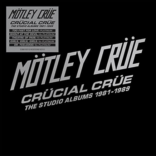 Crücial Crüe-the Studio Albums 1981-1989 von BMG