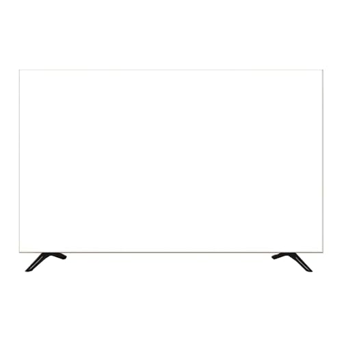 BMOZRM TV-Abdeckung, Elastischer Schutz, LED-LCD-Plasma-Bildschirme, TV-Schutz, Verschiedene Vollständige Fernsehgehäuse, Weiche Schutzhülle for TV-Displays (Color : Weiß, Size : 42-50 inch) von BMOZRM