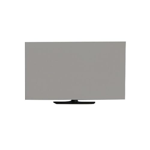 BMOZRM TV-Abdeckung, Elastischer Schutz, Universelles TV-Display, Fernsehgehäuse for Schlafzimmer, Vollständig Dekorierter TV-Bildschirmschutz (Color : Light Gray, Size : 47-50 inches) von BMOZRM