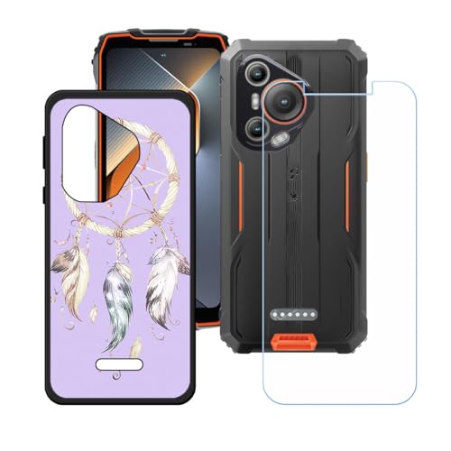BMPNLSZ Hülle für Blackview BL7000 + HD Panzerglas, Sanft Handyhülle Silikon Schutzhülle Cover TPU Case Handy Tasche Handytasche - Panzerglasfolie Schutzfolie für (6,78") - LH85 von BMPNLSZ