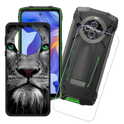 BMPNLSZ Hülle für Blackview BV8200 (6,5") + HD Panzerglas, Sanft Handyhülle Silikon Schutzhülle Cover TPU Case Handy Tasche Handytasche - Panzerglasfolie Schutzfolie - LH40 von BMPNLSZ